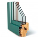 Wood-aluminum window Duo Regular