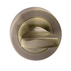 Bathroom thumbturn - antic brass