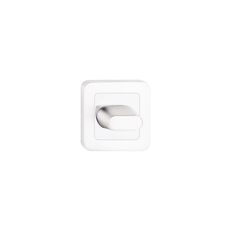 Bathroom thumbturn  - satin silver
