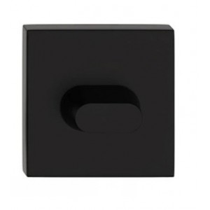 Bathroom thumbturn - black mat