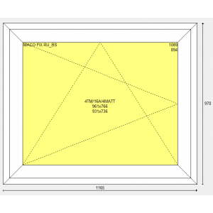 Okno 1165 x 970