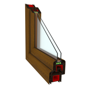 Okno PCV CLASICTHERM 6 - komorowe