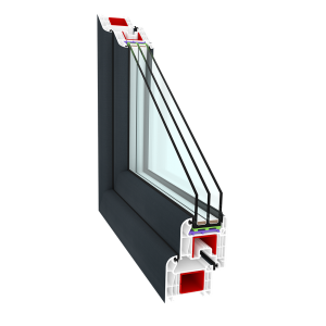 Okno PCV CLASICTHERM 6 - komorowe