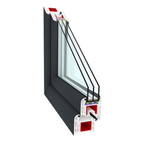 Okno PCV CLASICTHERM 6 - komorowe