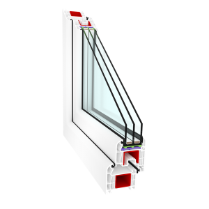Okno PCV CLASICTHERM 6 - komorowe