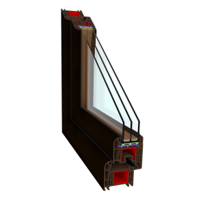 Okno PCV CLASICTHERM 6 - komorowe