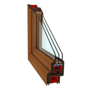 Okno PCV CLASICTHERM 6 - komorowe