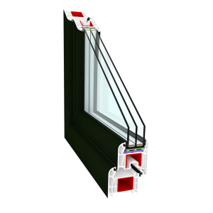 Okno PCV CLASICTHERM 6 - komorowe