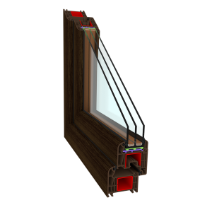 Okno PCV CLASICTHERM 6 - komorowe