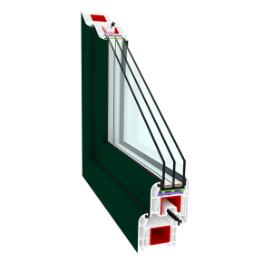 Okno PCV CLASICTHERM 6 - komorowe