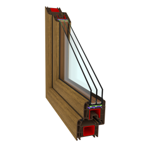 Okno PCV CLASICTHERM 6 - komorowe