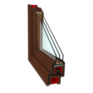 Okno PCV CLASICTHERM 6 - komorowe