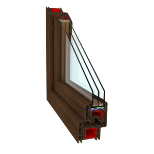 Okno PCV CLASICTHERM 6 - komorowe