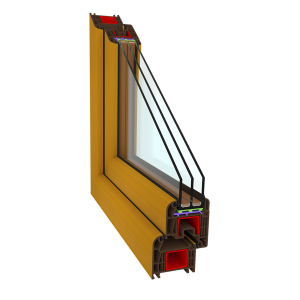 Okno PCV CLASICTHERM 6 - komorowe