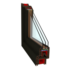 Okno PCV CLASICTHERM 6 - komorowe