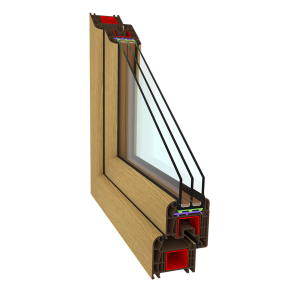 Okno PCV CLASICTHERM 6 - komorowe