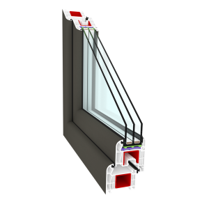 Okno PCV CLASICTHERM 6 - komorowe