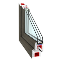 Okno PCV CLASICTHERM 6 - komorowe