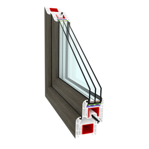 Okno PCV CLASICTHERM 6 - komorowe
