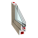 Okno PCV CLASICTHERM 6 - komorowe