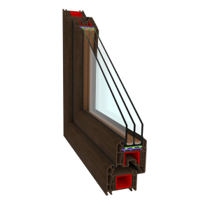 Okno PCV CLASICTHERM 6 - komorowe