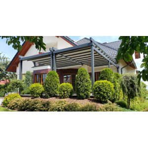 Pergola SOLID - montaż przy ścianie