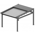 Pergola SOLID- wall mounted