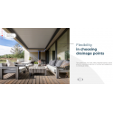 Pergola SB 400R- moduł dachowy