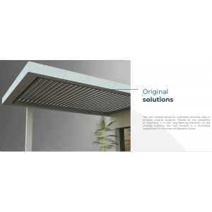 Pergola SB 400R- moduł dachowy