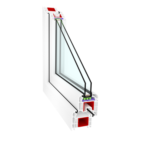 Okno PCV CLASICTHERM 6 - komorowe