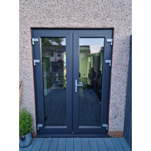 Podwójne Drzwi PVC MODERNDOOR-24 (NA ZEWNĄTRZ)