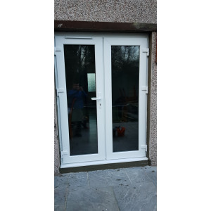 Podwójne Drzwi PVC MODERNDOOR-24 (NA ZEWNĄTRZ)