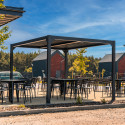 PERGOLA OGRODOWA LUXE 3X3 ALUMINIOWA