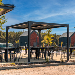 PERGOLA OGRODOWA LUXE 3X3 ALUMINIOWA