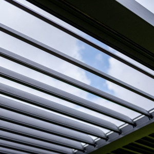PERGOLA OGRODOWA LUXE 3x4 ALUMINIOWA Z OŚWIETLENIEM LED